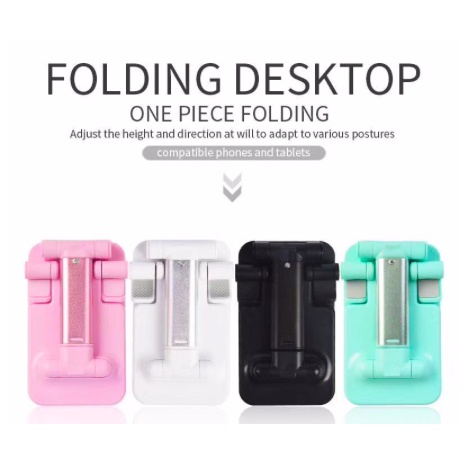 Holder Folding Desktop Stand HD23 | Standing HD-23 L305 L-305 HP Handphone Phone / Tablet