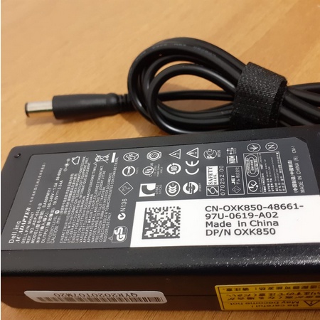 Adapter Charger Laptop Dell Inspiron 14 14-3000 14-3451 3551 7348 14 5468 3468 3459 3559 - 19.5V 3.34A Original