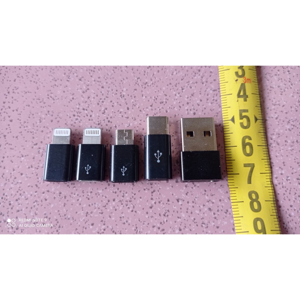 Terlengkap Converter Adapter USB Male Micro Type C