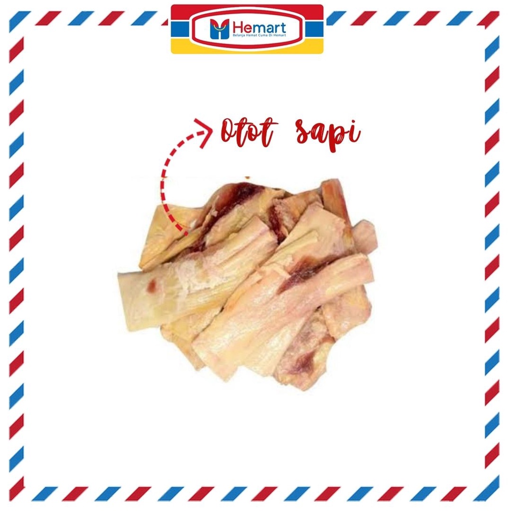 [HEMART] OTOT SAPI LOKAL 500 GRAM / DAGING SEGAR