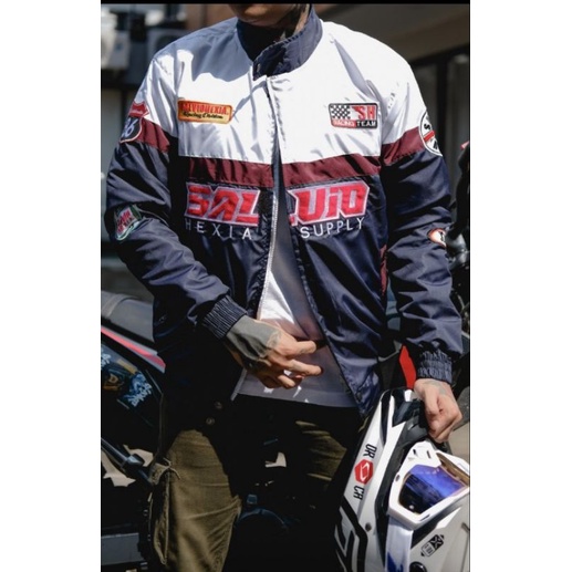 [COD] JAKET NASCAR RACING SLVHX Jaket Riding Pria Wanita