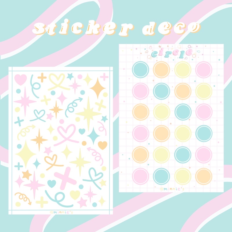 

Sticker deco aesthetic By Minnie’s