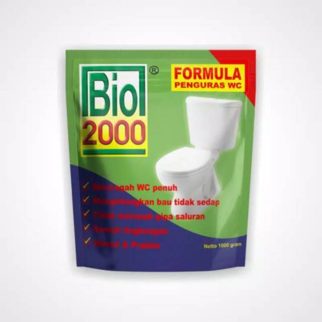 BIO 2000 1000gr 1kg pembersih  toilet Shopee Indonesia