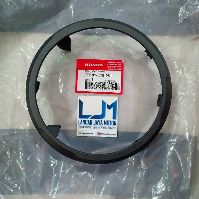 RIM RING LAMPU DEPAN HEAD LIGHT CB VERZA 33101-K18-961 ORIGINAL