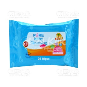 Pure Cleansing Wipes (20 Wipes)