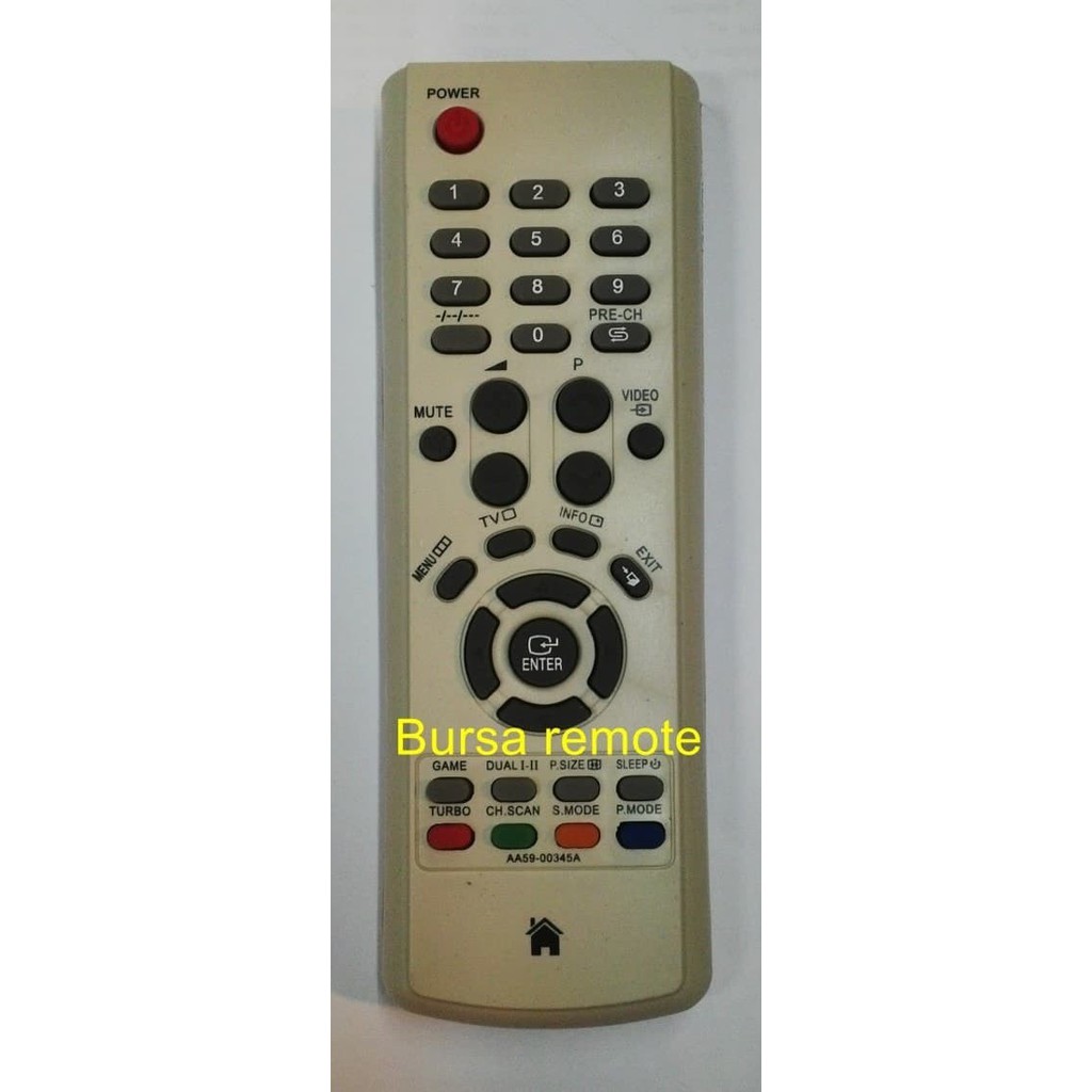 Remot Remote SAMSUNG TV TABUNG LCD LED 345 / ECERAN Dan GROSIR