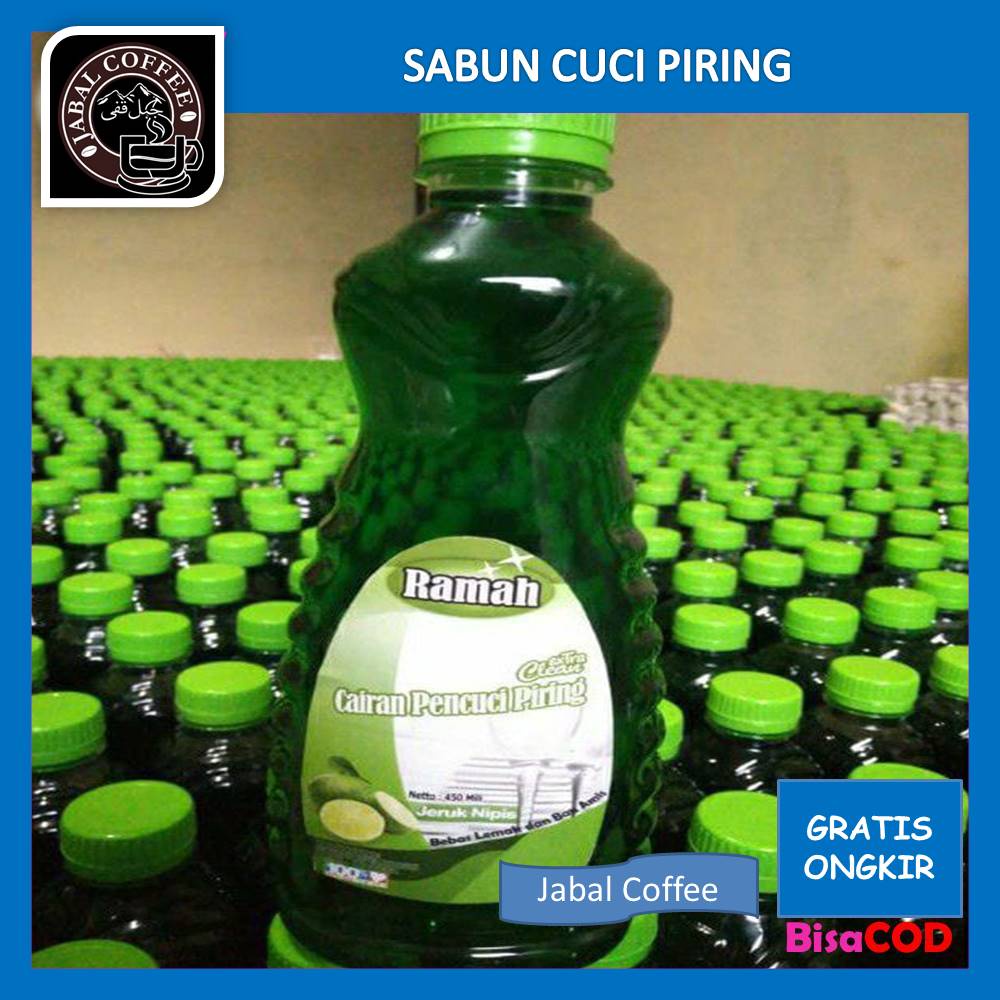 Sabun Cuci Piring Gelas Warna Hijau / Sabun Cuci Piring Ramah