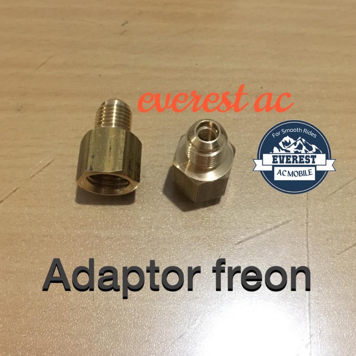 Adaptor Nepel Tabung R134 R134a Freon Refrigrant R 134 sambungan