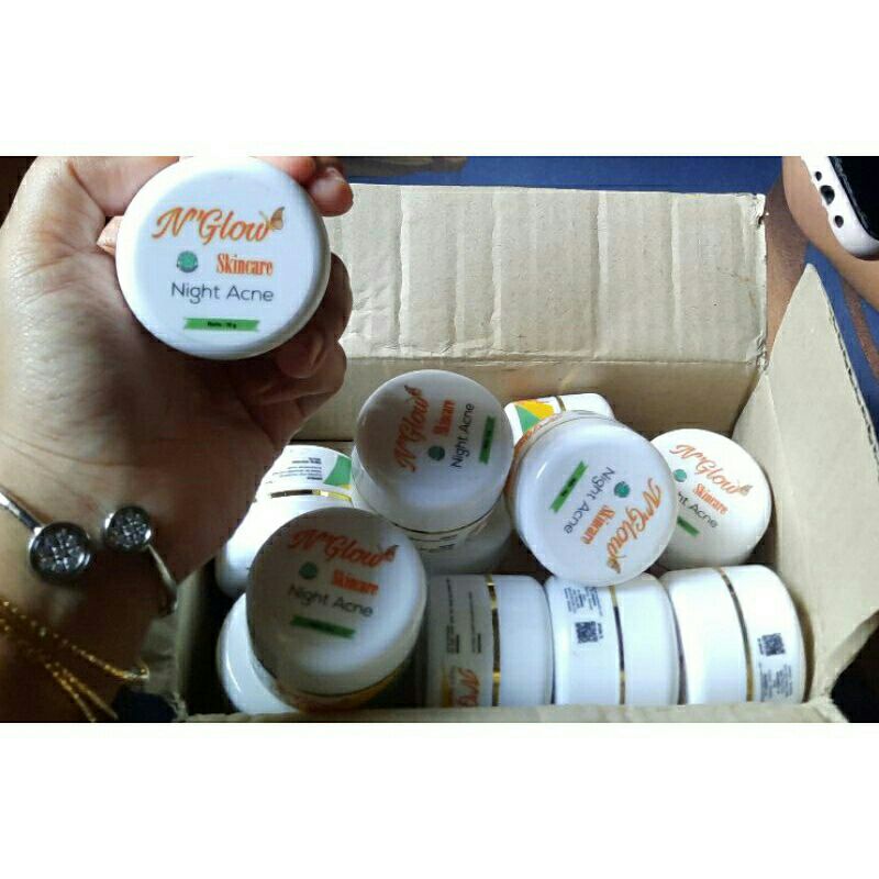 N'glow  Night Acne eceran skincare