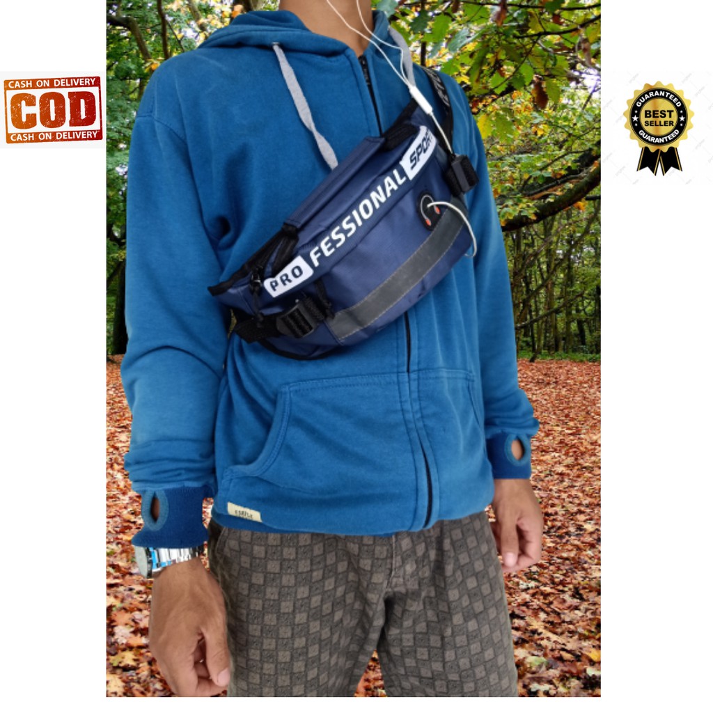 Tas Slempang Pria Wanita Waterproof