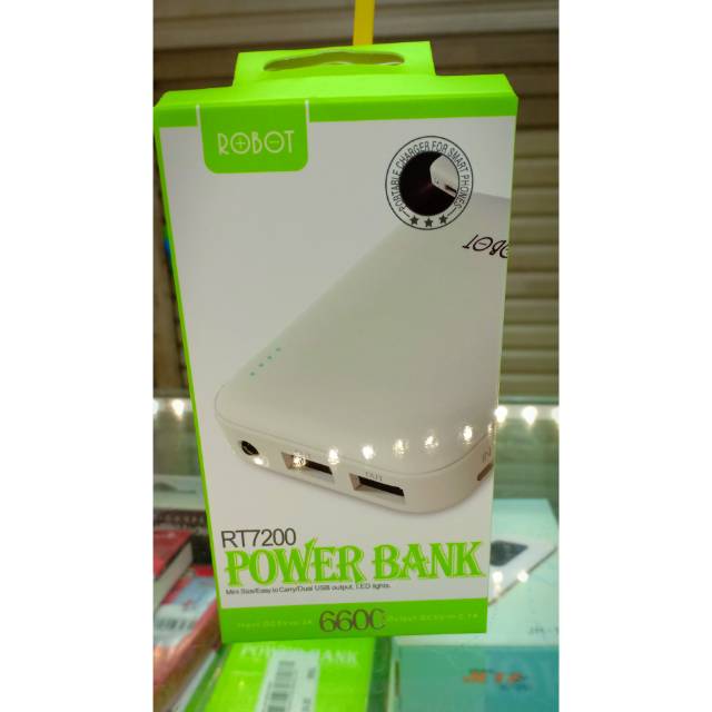 Powerbank ROBBOT 6600mah RT7300