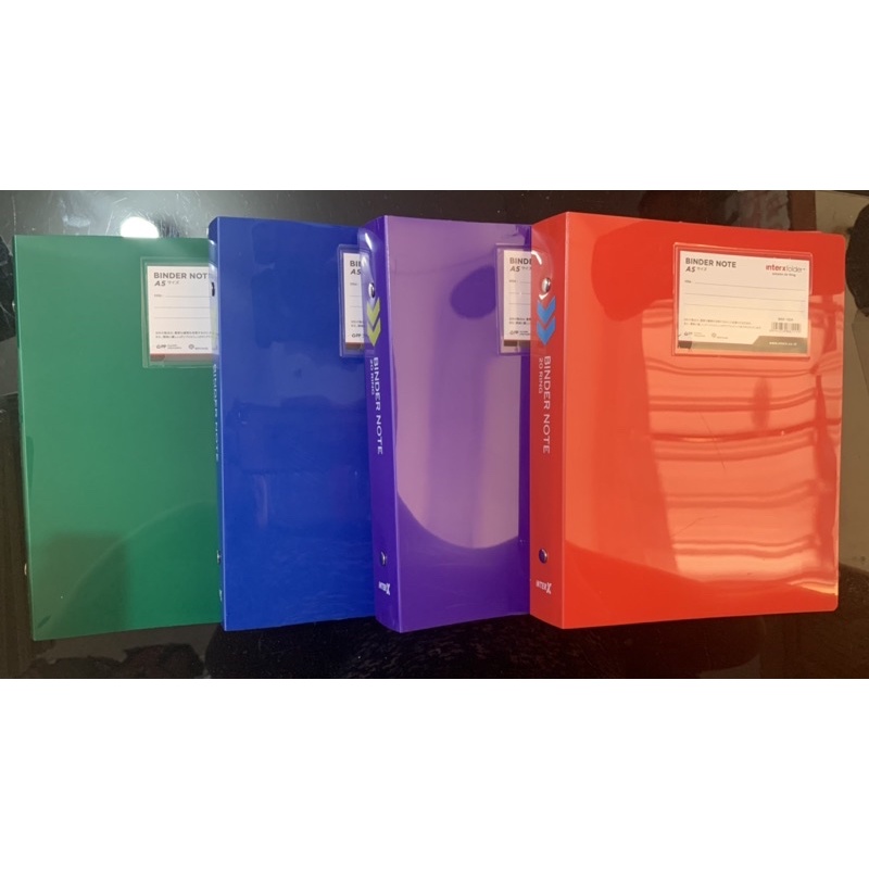 

Binder note besi B5 dan A5 interx warna