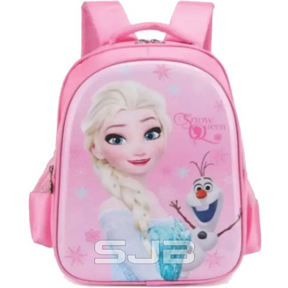 DAEYBAG_TAS RANSEL ANAK TK/SD PAUD MOTIV PRINT TERBARU ELSA SOLO