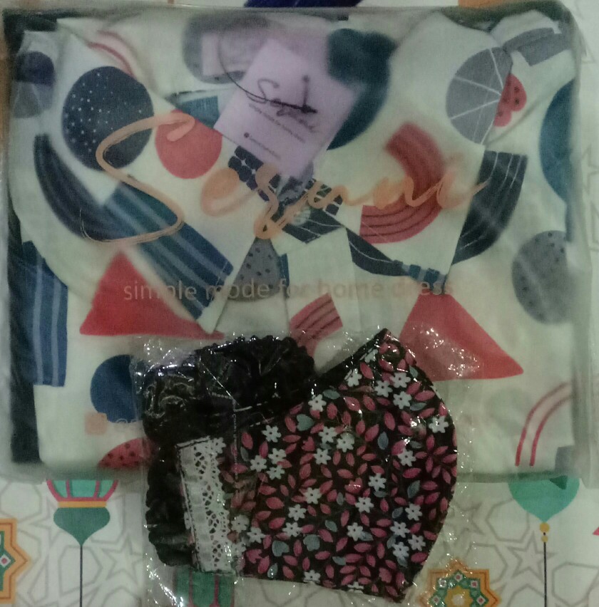 Masker Bobal Tali Kerut 1