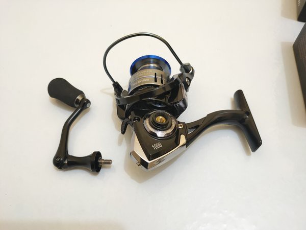 reel power handle reel ninja 1000 bukan  daimos