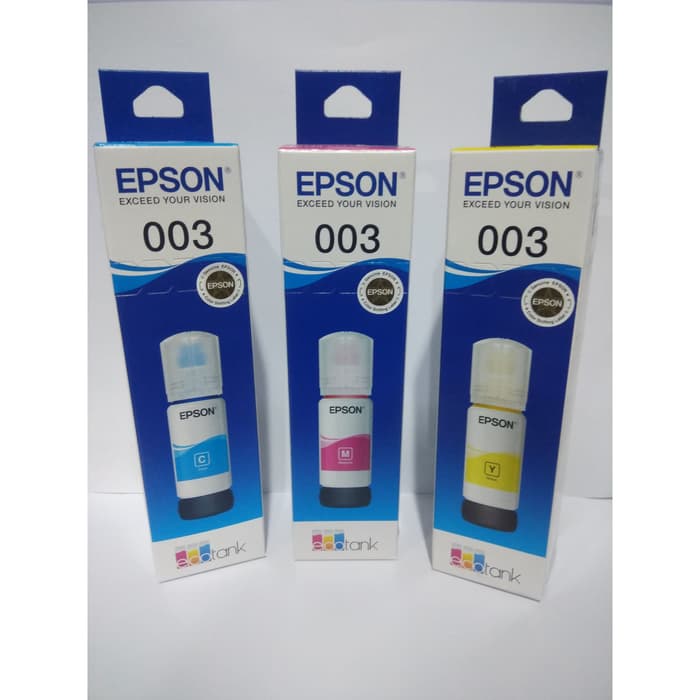 

tyha501s Tinta Epson 003 , Cyan , Magenta ,Yellow - Biru E57Dtgfe