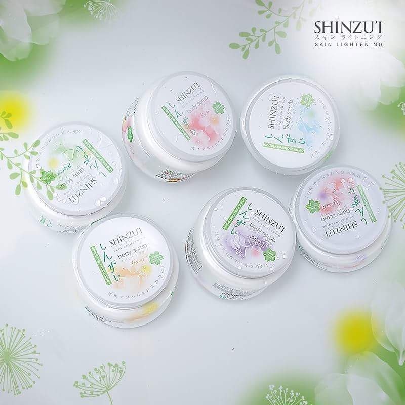 ✿ MADAME ✿ SHINZUI LIGHTENING BODY SCRUB WHITENING LULUR BADAN SHINZUI ORIGINAL