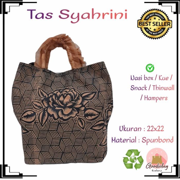 

Goodiebag Tas Syukuran/ Tas Hajatan/ Goodiebag/ 22X22/ Box Nasi/ Lusinan/Maroon