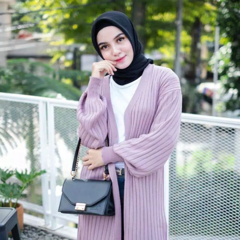 CARTIGAN RAJUT LONG CARDY/LONG BUBLE CARDY RAJUT WANITA PANJANG /DRESS WANITA