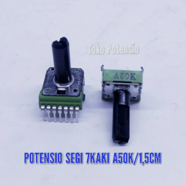 POTENSIO SEGI 7KAKI A50K HIJAU