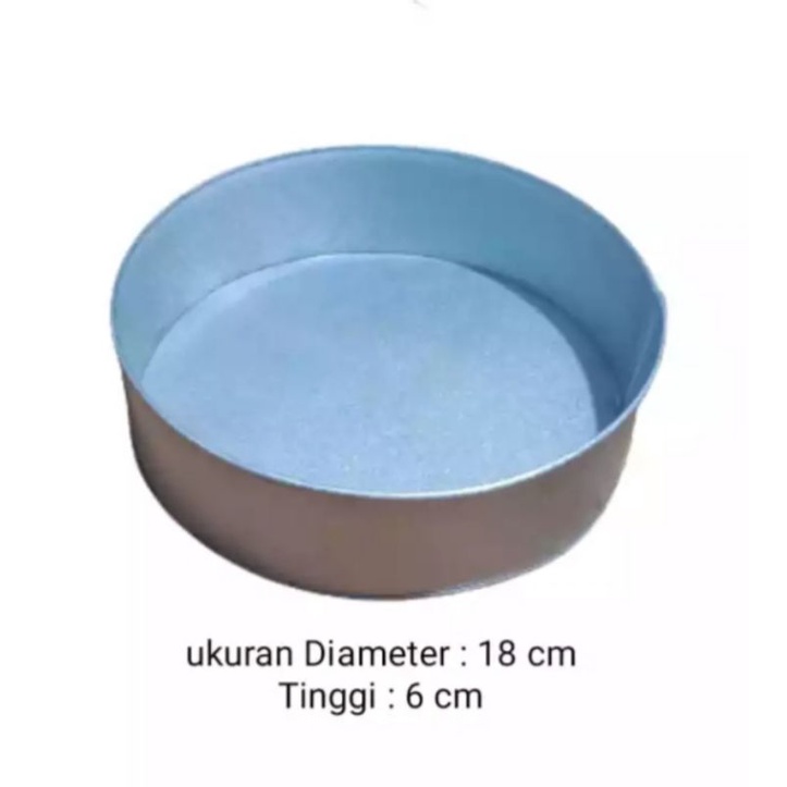 Loyang bulat harga satuan ukuran 18cm 20 cm 22 cm / loyang kue bolu