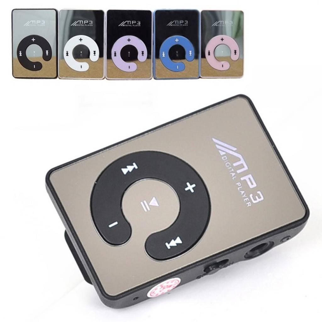 MP3 Player TF Card dengan Klip || Pemutar Musik Distributor Barang Unik Murah Lucu Import