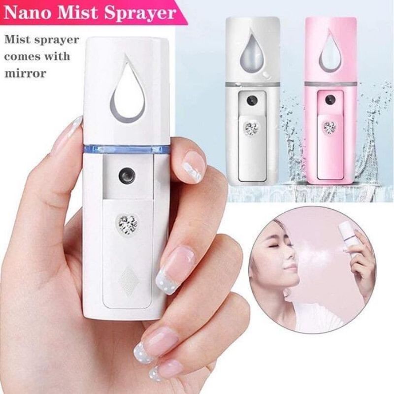 Nano spray portable mist sprayer pelembab wajah mini USB nano sprai