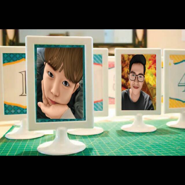 JASA EDIT SMUDGE ART(CETAK FOTO) +BINGKAI(4R)