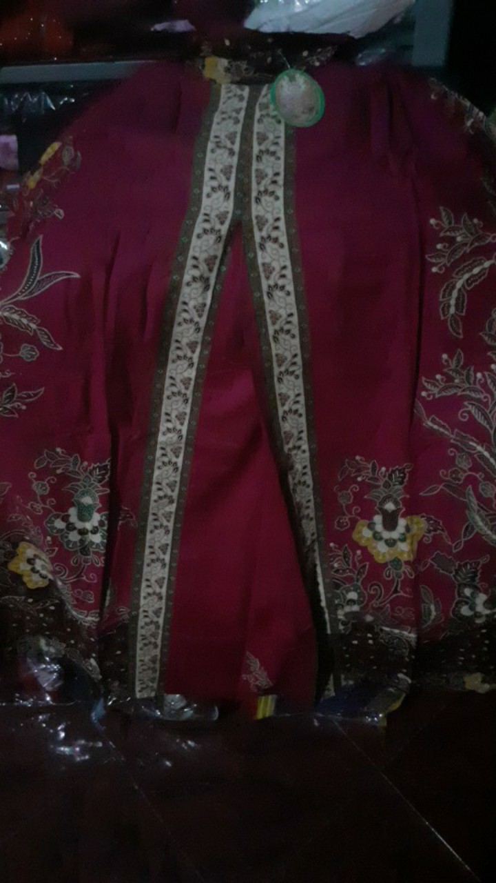 Tunic Marisa Tunic Batik Cantik Tunik Batik Formal Seragaman Batik Kerja Bagus Modern Modis Muslim