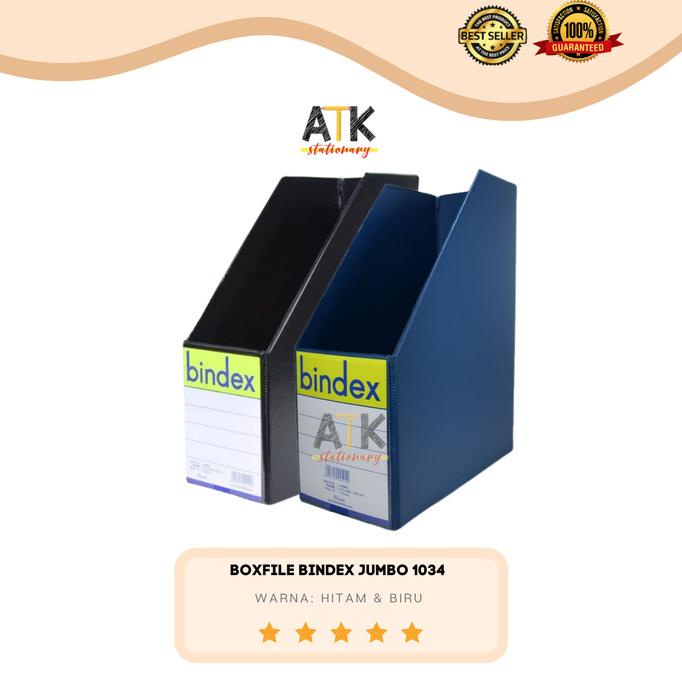 

BISA BAYAR DITEMPAT Boxfile Bindex Jumbo Folio 1034 Hitam/Biru atk SALE Kode 795
