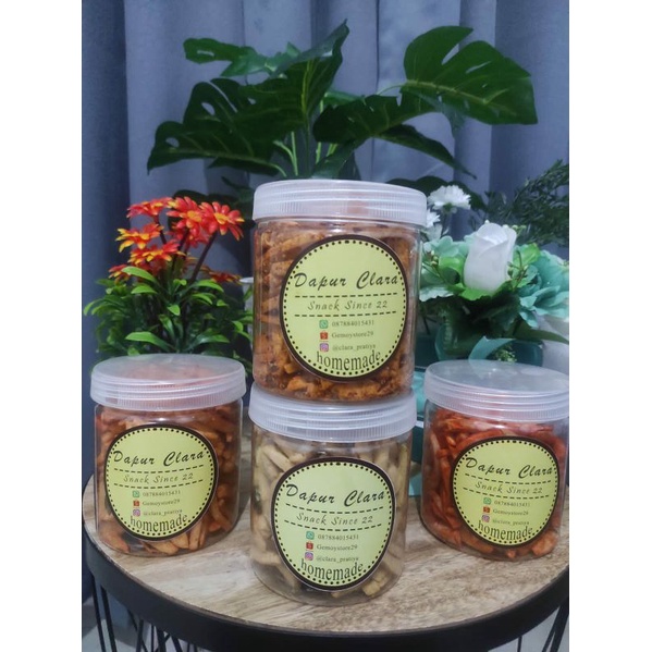 

Basreng daun jeruk toples
