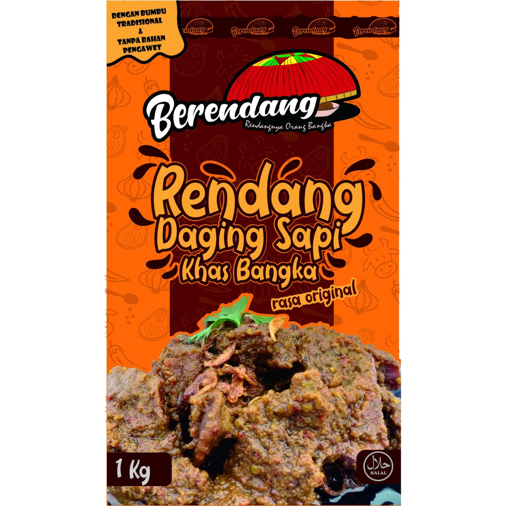 

Rendang Sapi Khas Bangka/ 1kg