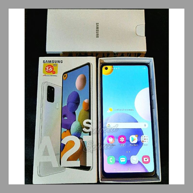 Samsung A21s Ram 6/128gb SEIN Second No Minus Fullset Promo Bergaransi TERMURAH