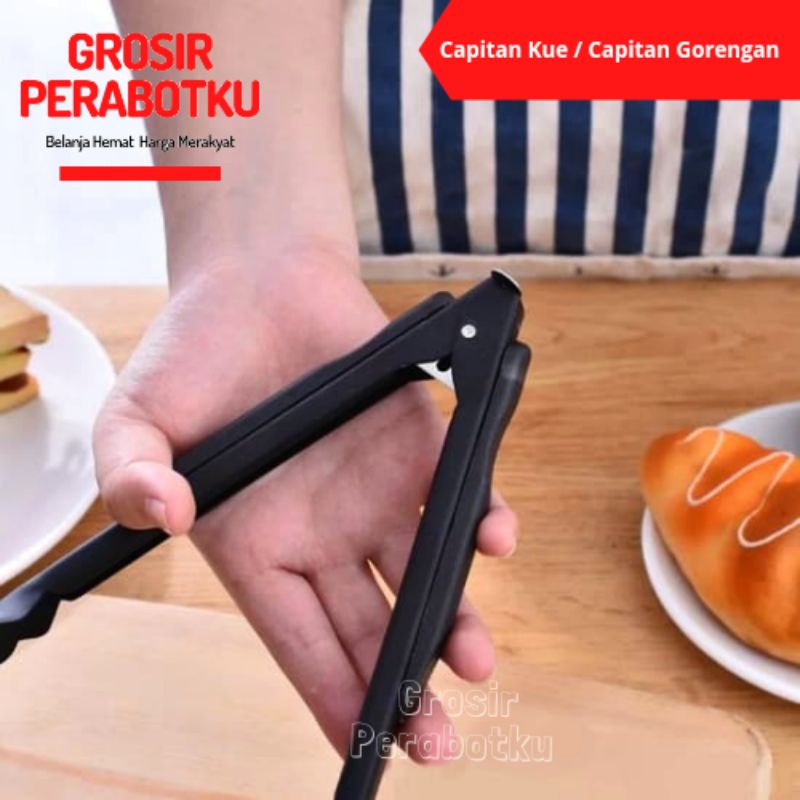 Capitan Gorengan Hitam Capitan Kue Capitan Makanan Jepitan Gorengan Jepitan Kue  Jepitan Makanan Penjepit Makanan Penjepit Kue Penjempit Kue Capitan Gorengan Murah Jepitan Gorengan Murah Japitan Murah Japitan Gorengan Murah Capitan Murah meriah