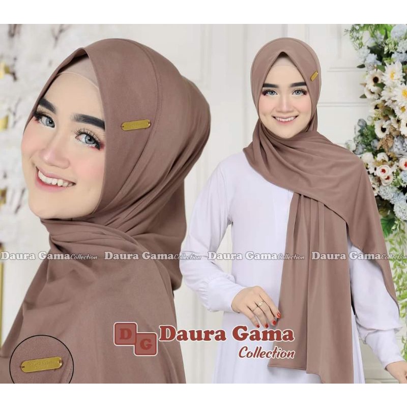 JILBAB PASHMINA INSTAN JERSEY PREMIUM/PASHMINA INSTAN BY DAURAGAMA/PASTHAN MASKER ALISHAGROSIRHIJAB
