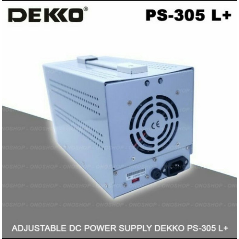 Adjustable DC Power Supply DEKKO ORI PS-305 L+ 30V 5A