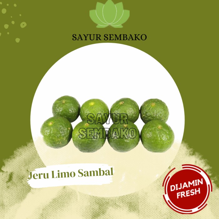 

Jeruk Limo sambal (250gr)