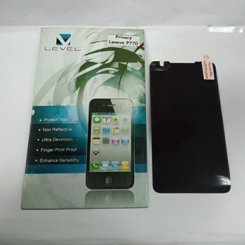 LENOVO S930 , K860 , P770 , A536 , A690 , A319 , A369 , A5000 Antigores hitam spy privacy bukan kaca