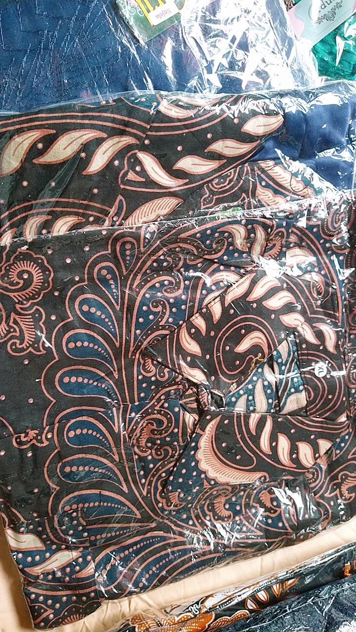 Couple Batik Velvet Princess Series Ayudia Lengan Pendek