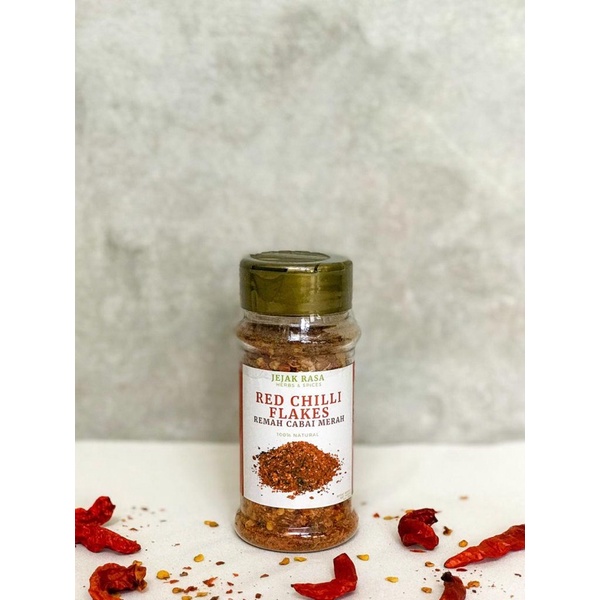 

Jejak Rasa - RED CHILLI FLAKES (Remah Cabai Merah)