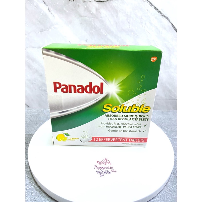 PANADOL SINGAPORE - PANADOL SOLUBLE 12 tablets