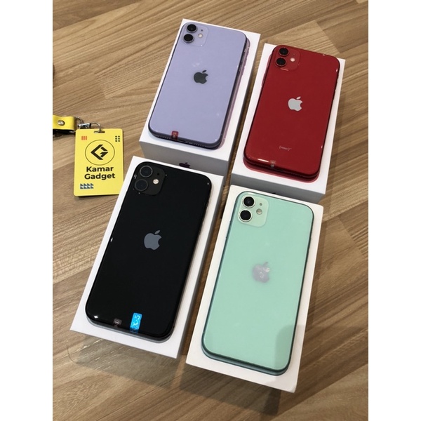 iphone 11 64gb 128gb 256gb purple green white black yellow red