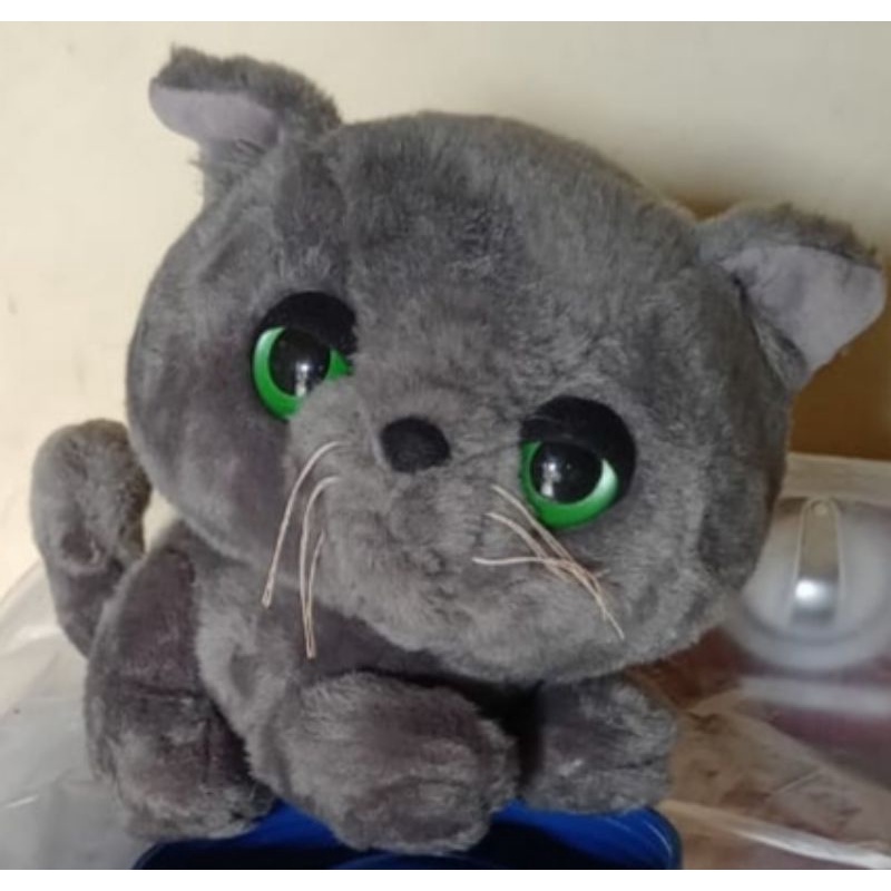 Boneka Kucing Russian Blue Import Merk The Cat Artlist Collection