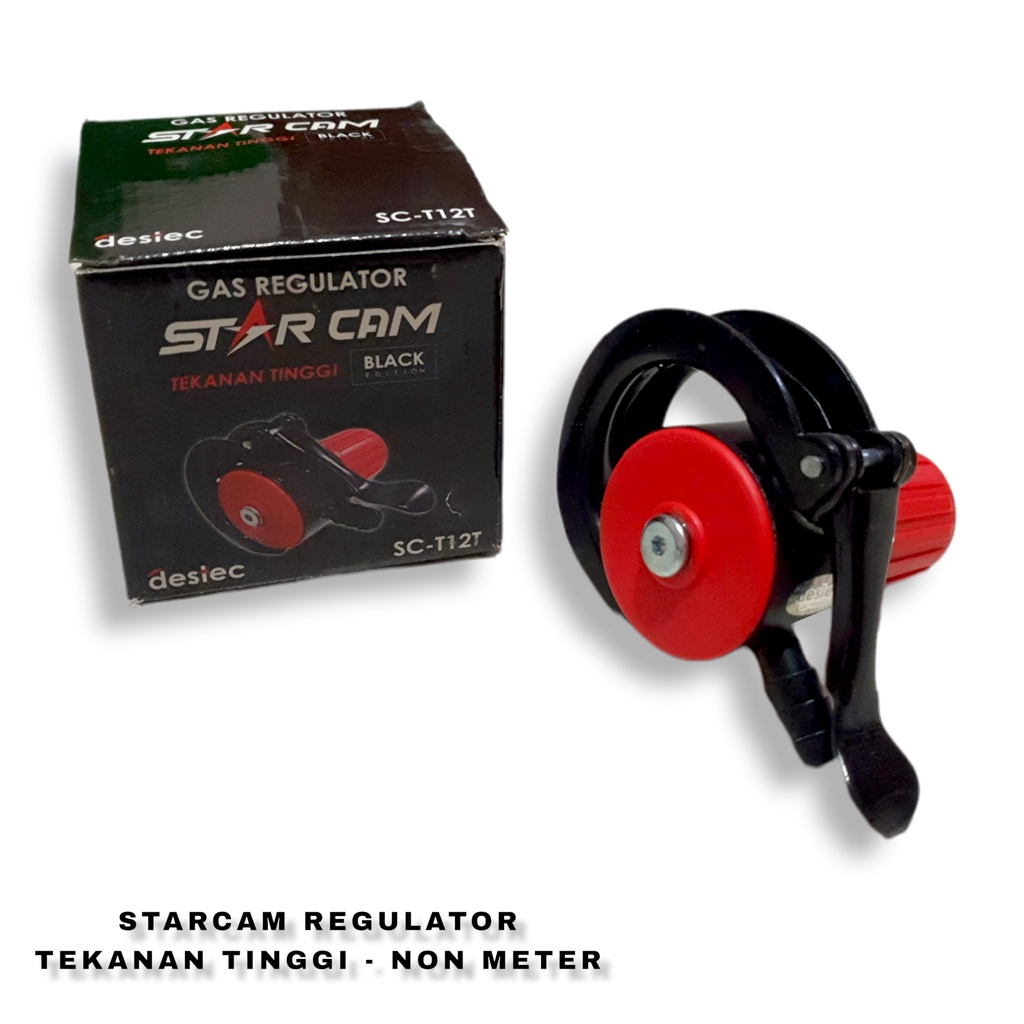 Regulator Gas LPG TT-202M dan 202NM Starcam Tekanan Tinggi Meter Star Cam Elpiji