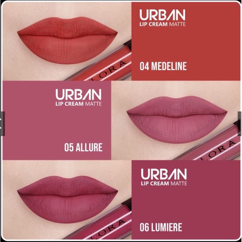 IMPLORA Urban Lip Cream Matte Original BPOM Lipstik Lipcream