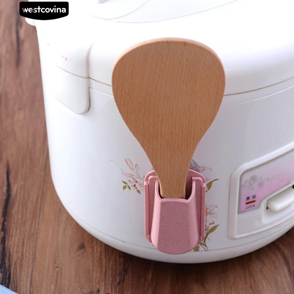 [Bayar di Tempat]Sendok garpu sendok sendok garpu sendok pemegang alat dapur rumah tangga pengisap-5