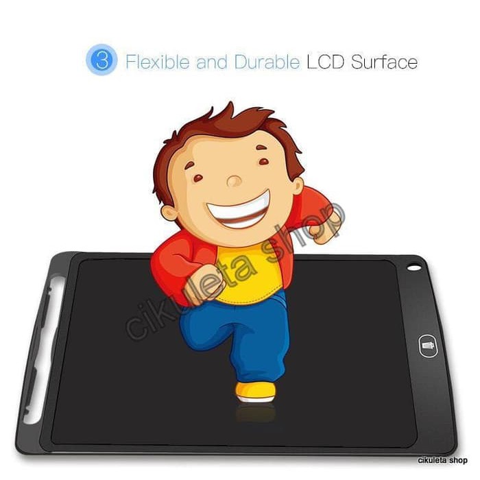 

Papan Tulis Gambar - Lyra Sketch Book - Kiky Sketch Book Lcd Drawing Writting 8.5" Tablet Tulis Dan