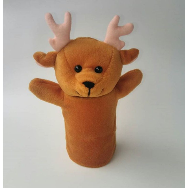 BONEKA TANGAN BINATANG HEWAN RUSA/ KANCIL