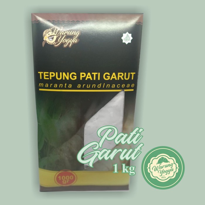 

PROMO [COD] Tepung Umbi Garut Kemasan 1kg