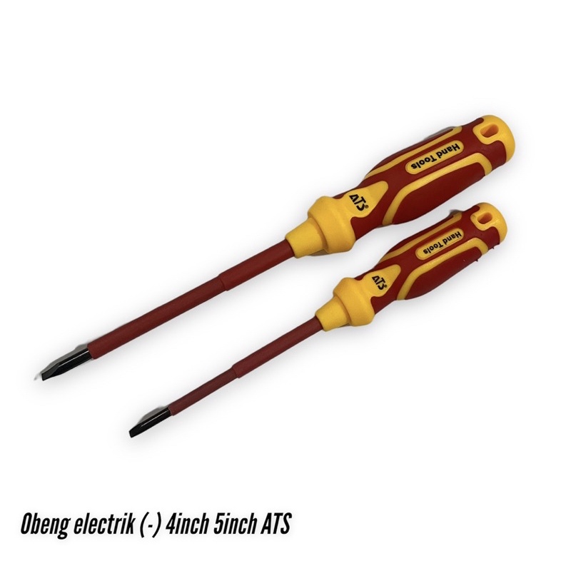 Obeng electrik minus magnet (-) 4inch 5inch Ats
